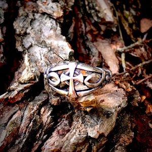 ‼️SOLD‼️♥️925 Silver Christian Ring♥️